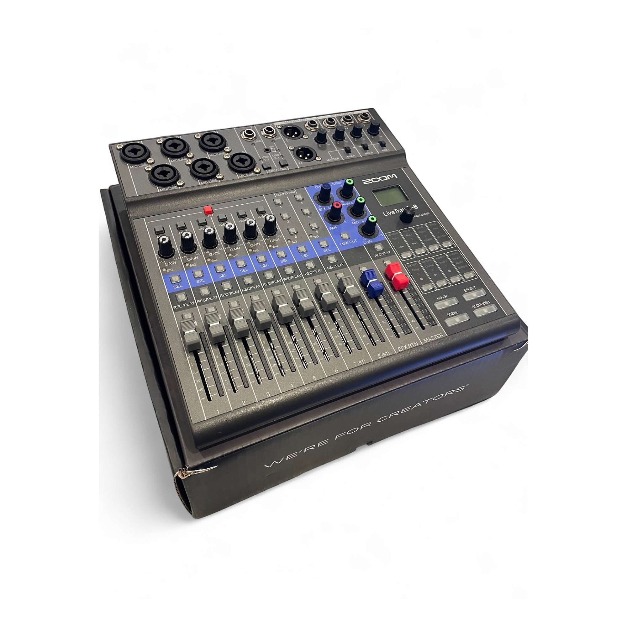 Used Zoom LiveTrak L-8 Powered Mixer | Guitar Center