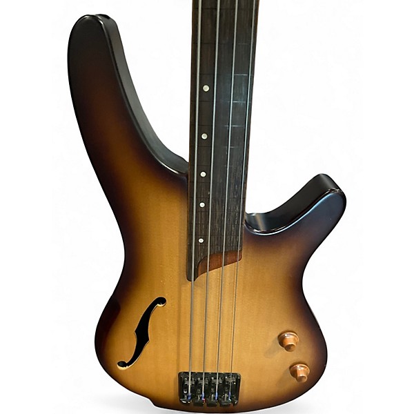 Used Ibanez SRH500 2 Color Sunburst Electric Bass Guitar