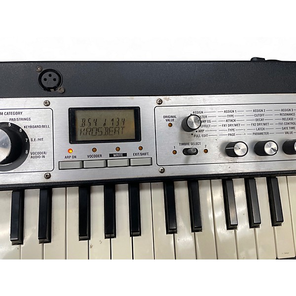 Used KORG Micro Korg XL 37 Key Synthesizer