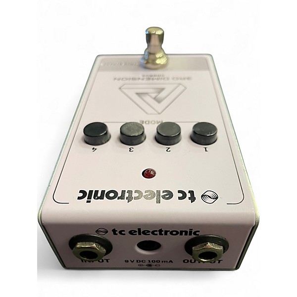 Used TC Helicon THIRD DIMENSION CHORUS Effect Pedal