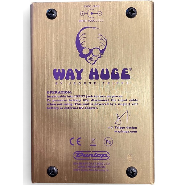 Used Way Huge Electronics Saffron Squeeze Effect Pedal