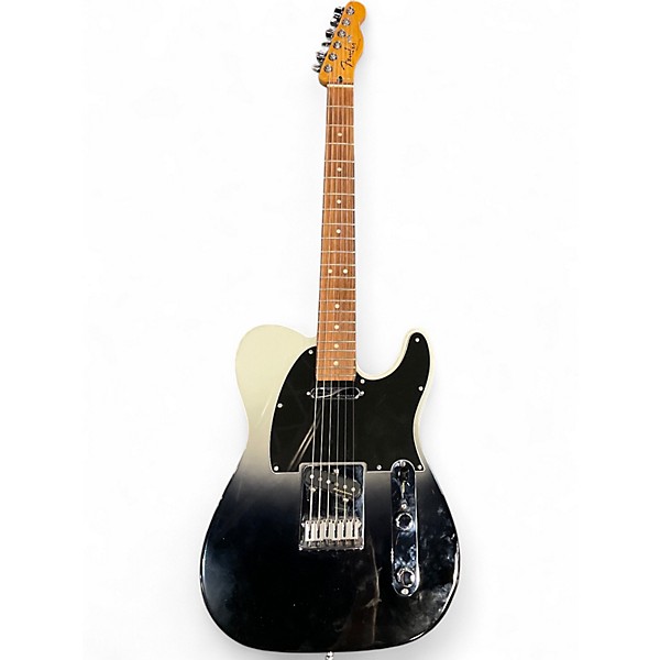 Used 2021 Fender Player Plus Telecaster®, Pau Ferro Fingerboard, Silver Smoke Black and Silver Solid Body Electric Guitar
