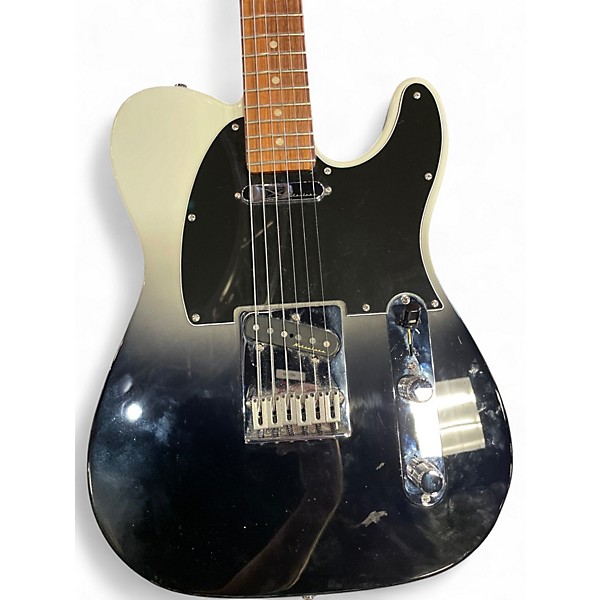 Used 2021 Fender Player Plus Telecaster®, Pau Ferro Fingerboard, Silver Smoke Black and Silver Solid Body Electric Guitar