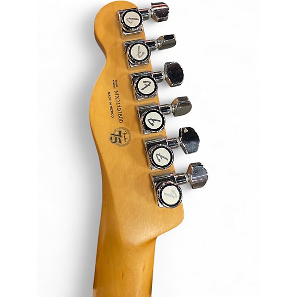 Used 2021 Fender Player Plus Telecaster®, Pau Ferro Fingerboard, Silver Smoke Black and Silver Solid Body Electric Guitar