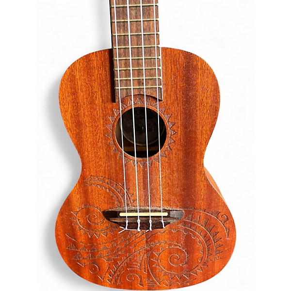 Used Luna uke tc mah Natural Ukulele