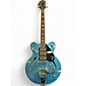 Used Gretsch Guitars CAT CB 3PU Blue Hollow Body Electric Guitar thumbnail