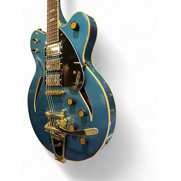 Used Gretsch Guitars CAT CB 3PU Blue Hollow Body Electric Guitar