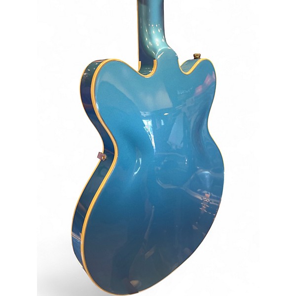 Used Gretsch Guitars CAT CB 3PU Blue Hollow Body Electric Guitar