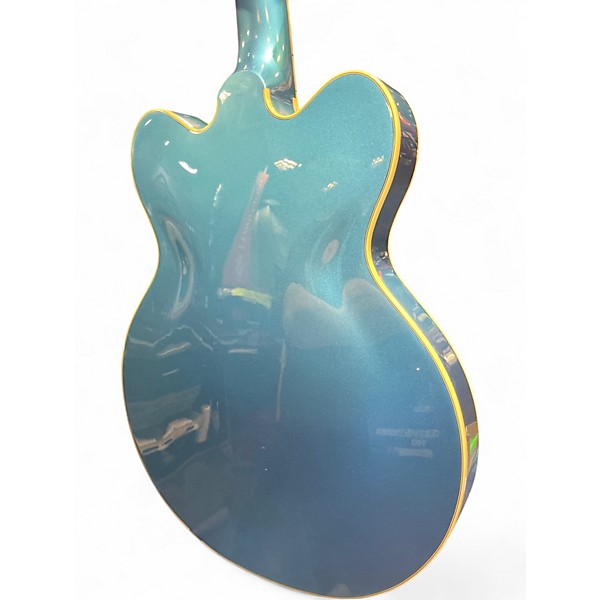 Used Gretsch Guitars CAT CB 3PU Blue Hollow Body Electric Guitar