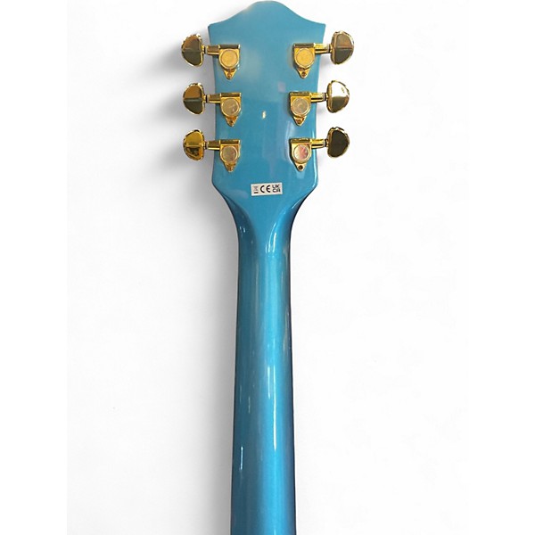 Used Gretsch Guitars CAT CB 3PU Blue Hollow Body Electric Guitar