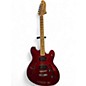 Used Squier Affinity Series Starcaster Hollow Candy Apple Red Hollow Body Electric Guitar thumbnail