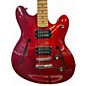 Used Squier Affinity Series Starcaster Hollow Candy Apple Red Hollow Body Electric Guitar