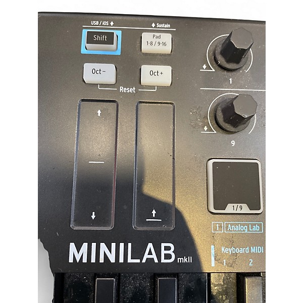 Used Arturia Minilab MKII MIDI Controller
