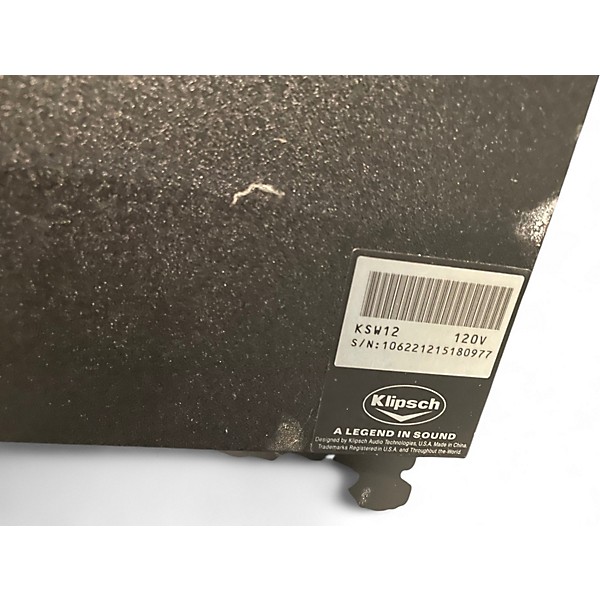Used Klipsch R-12SWI Subwoofer