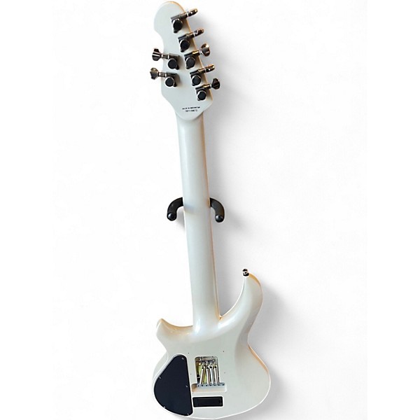Used Sterling by Music Man JP Majesty Pearl White Solid Body Electric Guitar