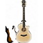 Used Taylor 614CE LTD Trans White Acoustic Electric Guitar thumbnail