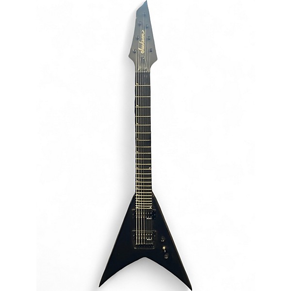 Used Jackson JS Series King V JS22 Black Solid Body Electric Guitar