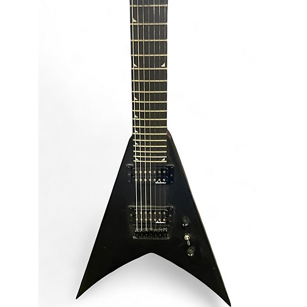 Used Jackson JS Series King V JS22 Black Solid Body Electric Guitar