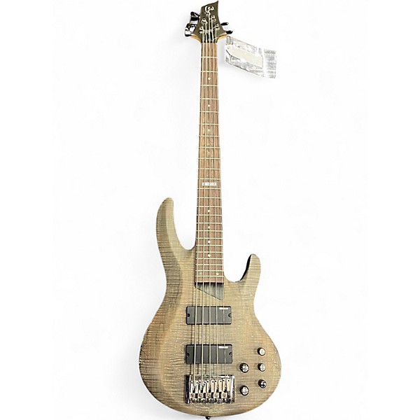 Used ESP LTD B205SM 5 String Flat Black Electric Bass Guitar