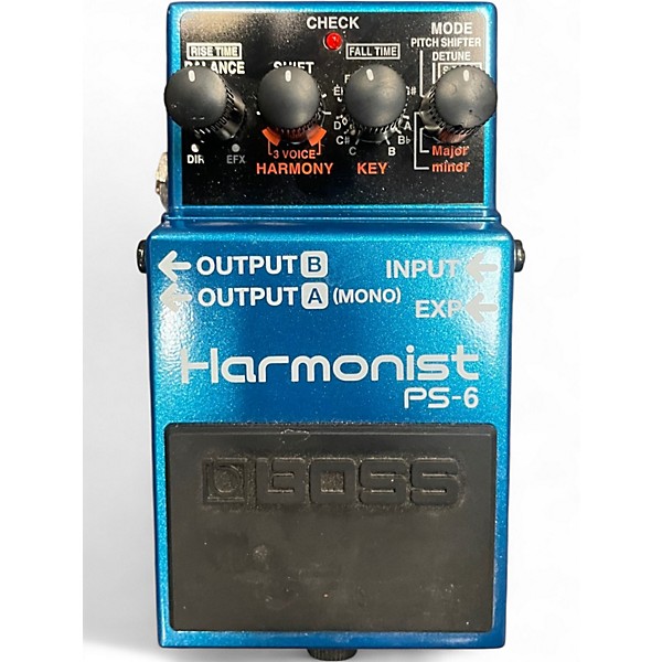 Used BOSS PS6 Harmonist Effect Pedal