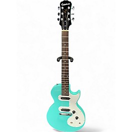 Used Epiphone Les Paul SL Turquoise Solid Body Electric Guitar