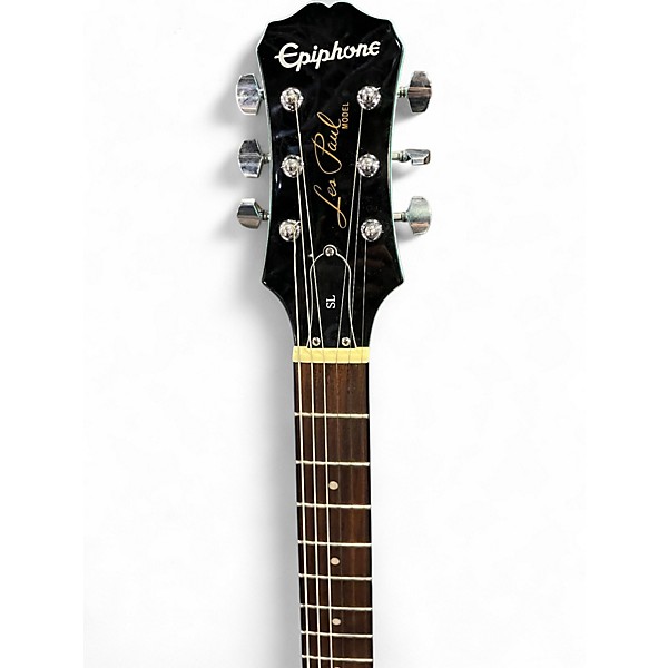 Used Epiphone Les Paul SL Turquoise Solid Body Electric Guitar