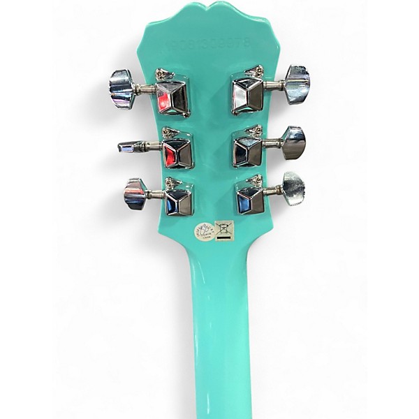 Used Epiphone Les Paul SL Turquoise Solid Body Electric Guitar
