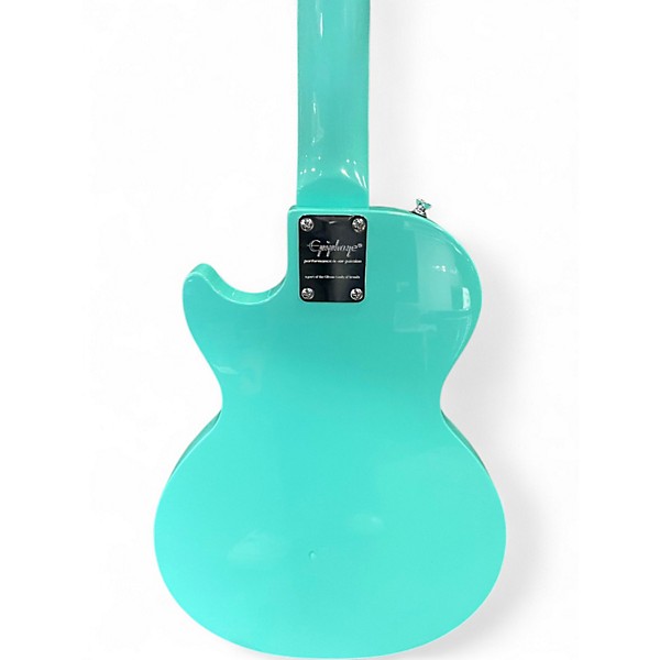 Used Epiphone Les Paul SL Turquoise Solid Body Electric Guitar