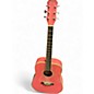 Used Oscar Schmidt OG1PA Pink Acoustic Guitar thumbnail