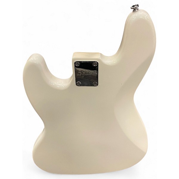 Used Squier Affinity Jazz Bass Alpine White Electric Bass Guitar