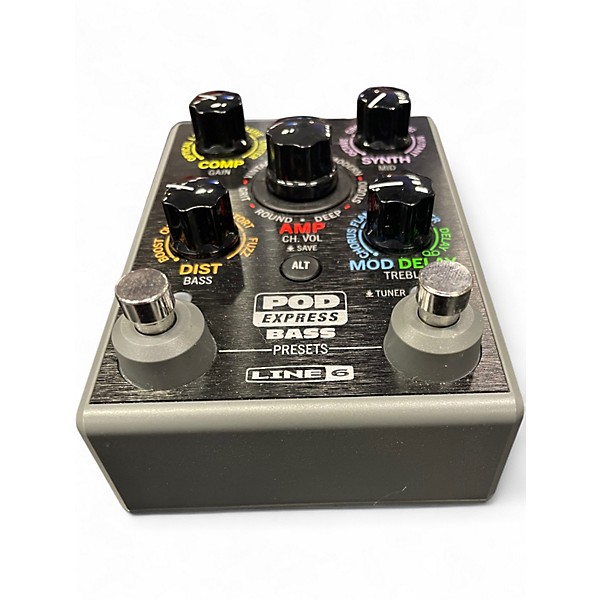 Used Line 6 pod express bass Effect Processor