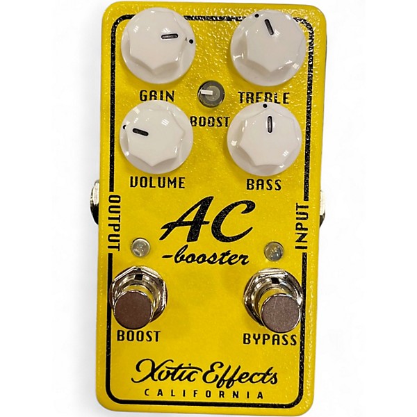 Used Xotic AC Booster Overdrive Effect Pedal