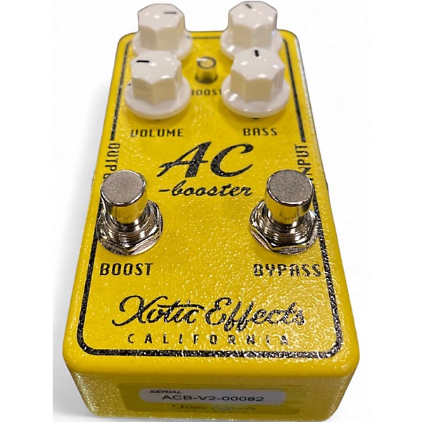 Used Xotic AC Booster Overdrive Effect Pedal