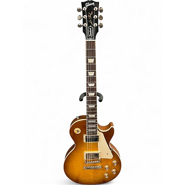 Used Gibson Les Paul Standard '60s AAA Flame Top Electric Guitar Lemonburst Solid Body Electric Guitar