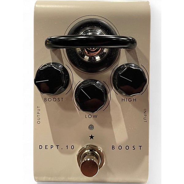 Used Blackstar Dept 10 Valve Boost Silver Effect Pedal