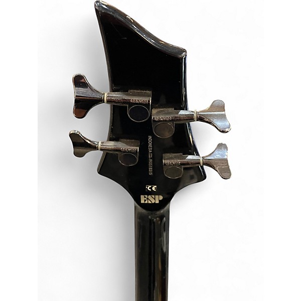 Used ESP LTD F254 Black Electric Bass Guitar