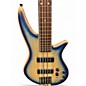 Used Jackson Pro Series Spectra SBA V Blue Burst Electric Bass Guitar