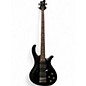 Used Schecter Guitar Research RIOT 4DLX Black Electric Bass Guitar thumbnail