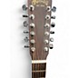 Used Martin DX2E Natural 12 String Acoustic Electric Guitar