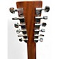 Used Martin DX2E Natural 12 String Acoustic Electric Guitar