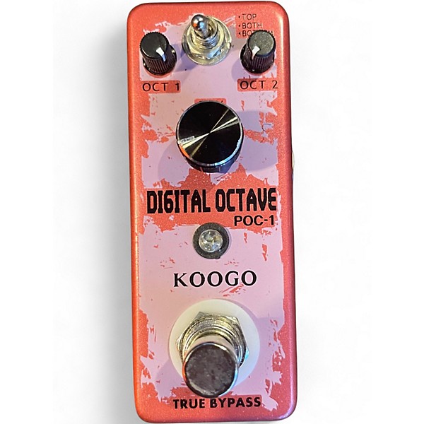 Used Koogo Digital Octave POC-1 Effect Pedal