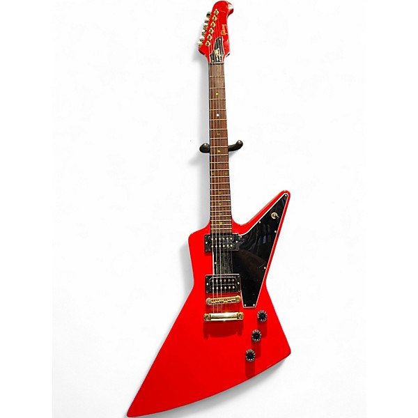 Used Gibson Lzzy Hale Signature Explorerbird Candy Apple Red Solid Body Electric Guitar