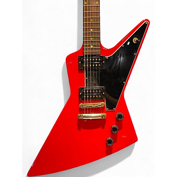 Used Gibson Lzzy Hale Signature Explorerbird Candy Apple Red Solid Body Electric Guitar