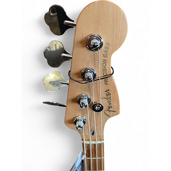 Used Fender American Ultra II PJ Bass Blue Electric Bass Guitar