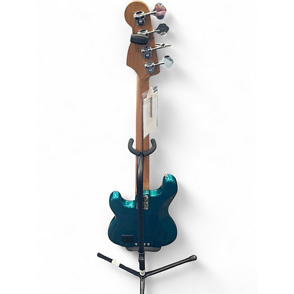 Used Fender American Ultra II PJ Bass Blue Electric Bass Guitar