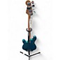 Used Fender American Ultra II PJ Bass Blue Electric Bass Guitar