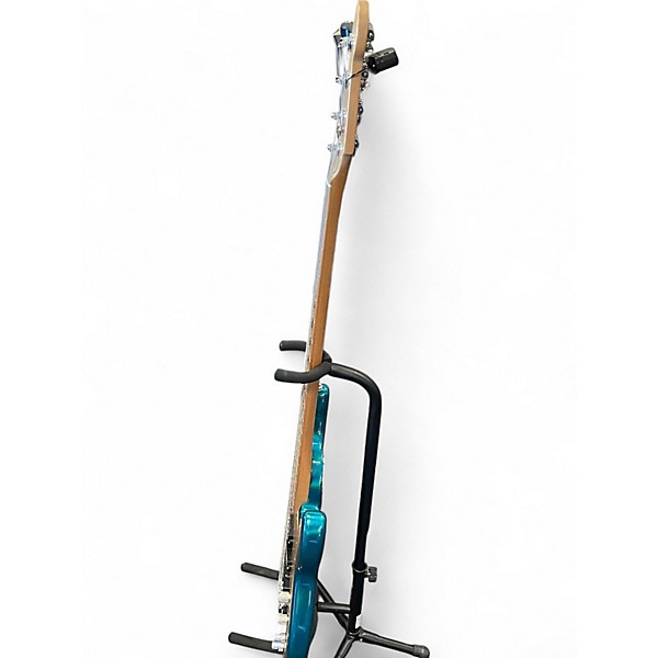 Used Fender American Ultra II PJ Bass Blue Electric Bass Guitar