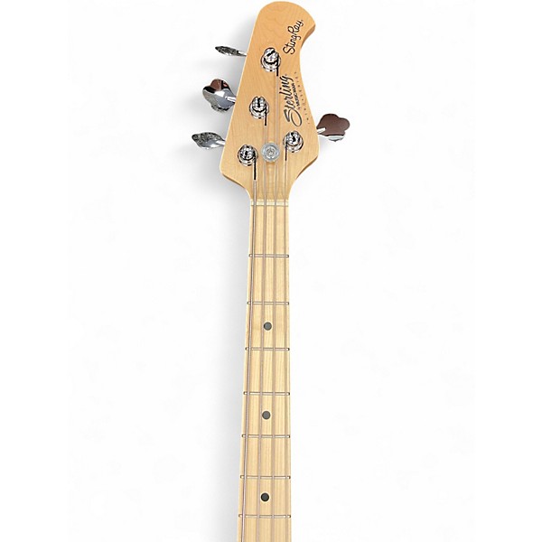 Used Sterling by Music Man RAY2 Orange Electric Bass Guitar