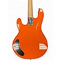 Used Sterling by Music Man RAY2 Orange Electric Bass Guitar