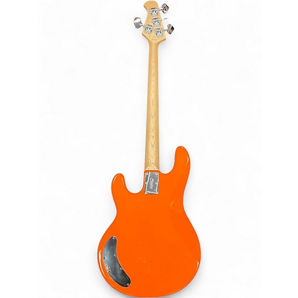 Used Sterling by Music Man RAY2 Orange Electric Bass Guitar